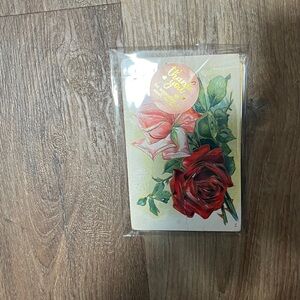Pack of 5 Vintage Floral Postcards